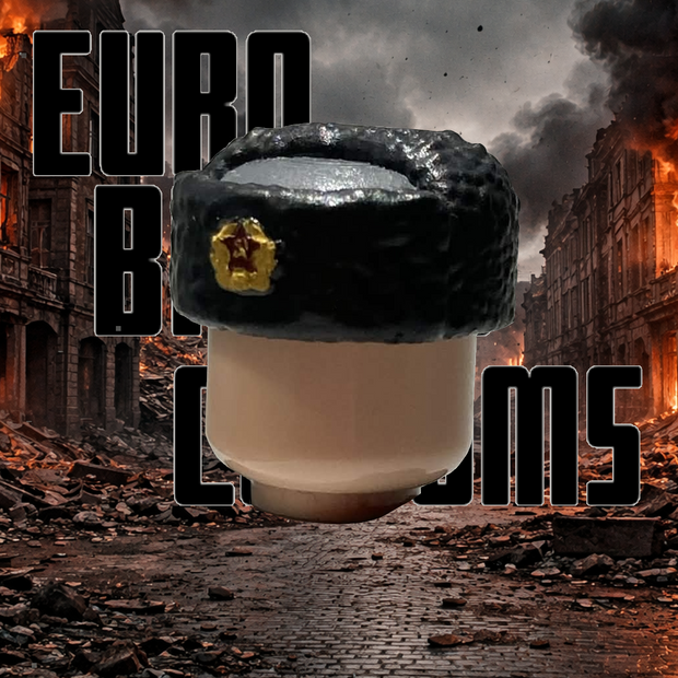 Soviet Ushanka Hand Painted